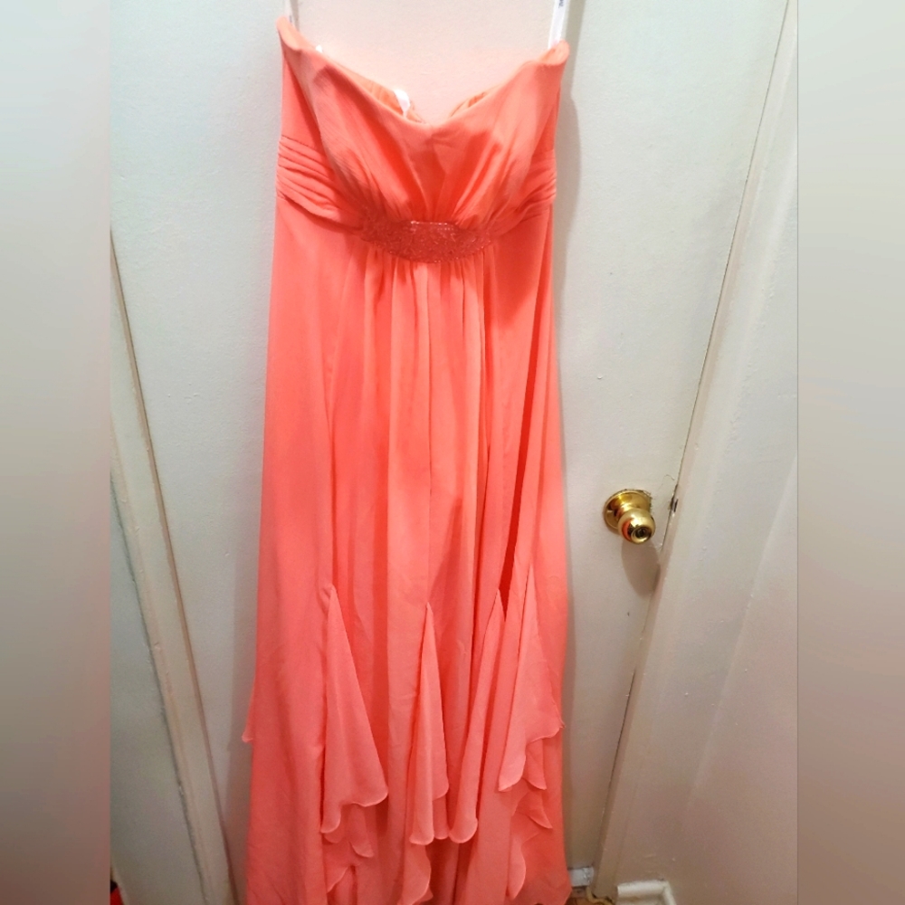 DAVID'S BRIDAL - CORAL LONG DRESS